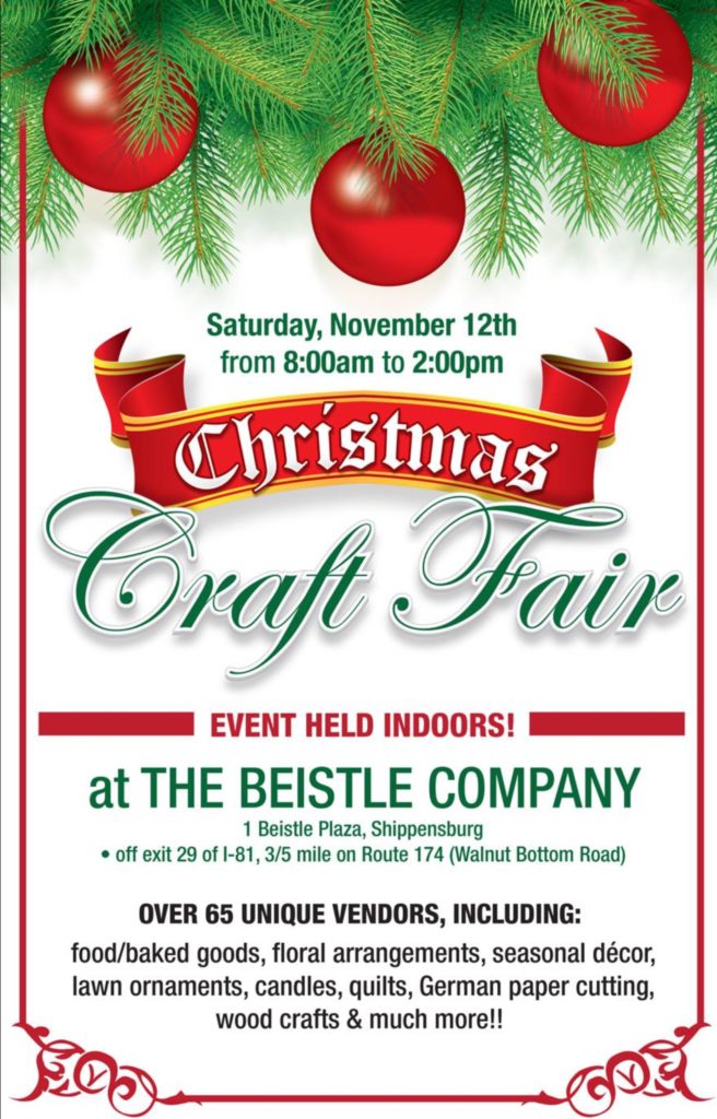 The Beistle Company’s Christmas Craft Fair | November 12, 2016 | Ship Saves