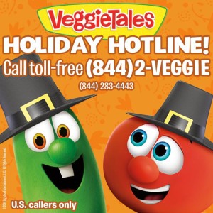 veggie tale caller hotline