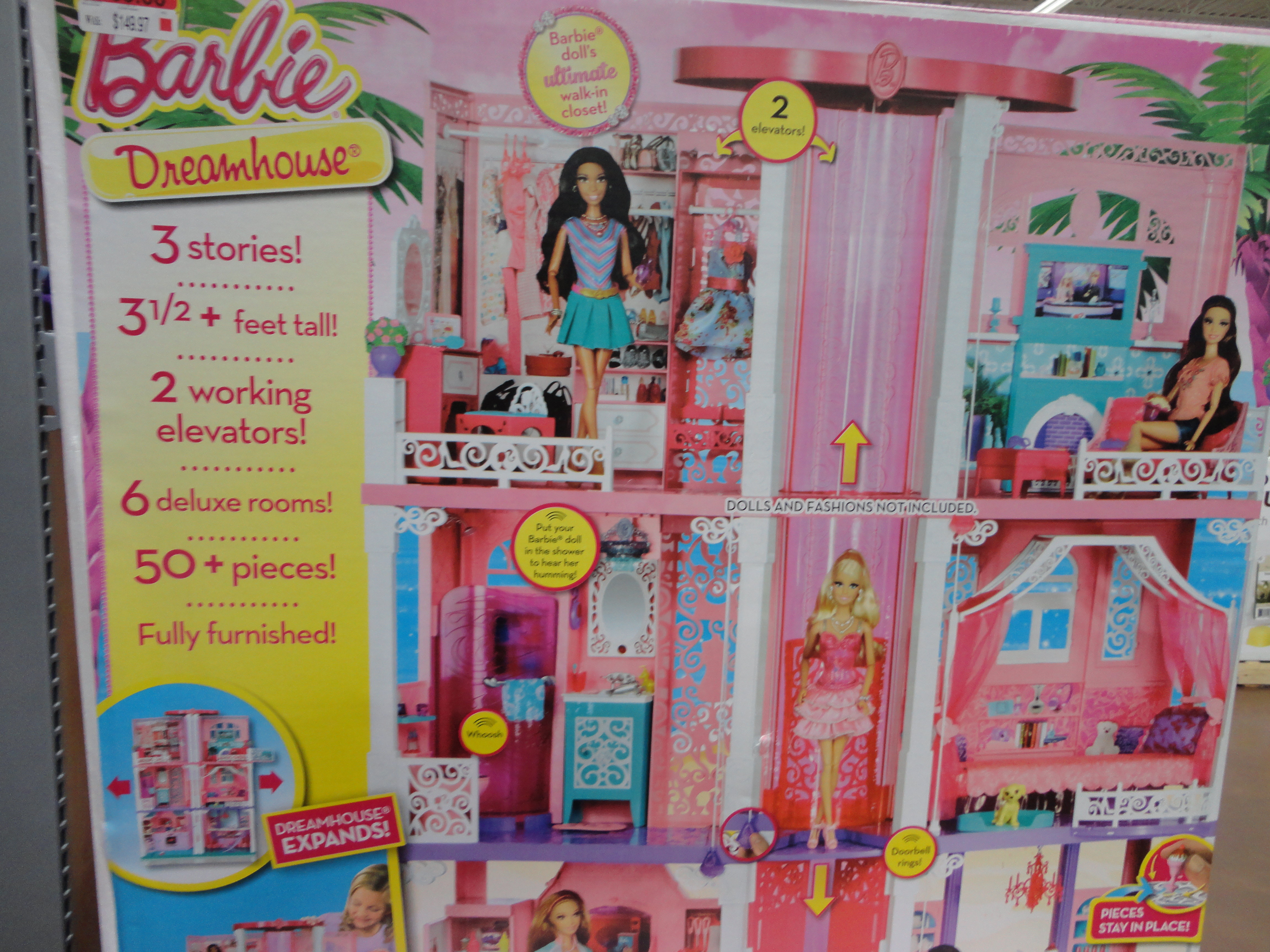 Walmart barbie dream house clearance deals