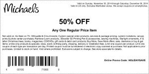 micheals coupon