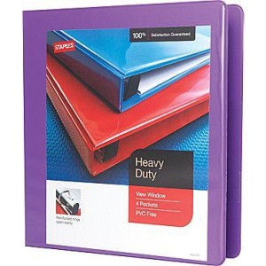 staples binder