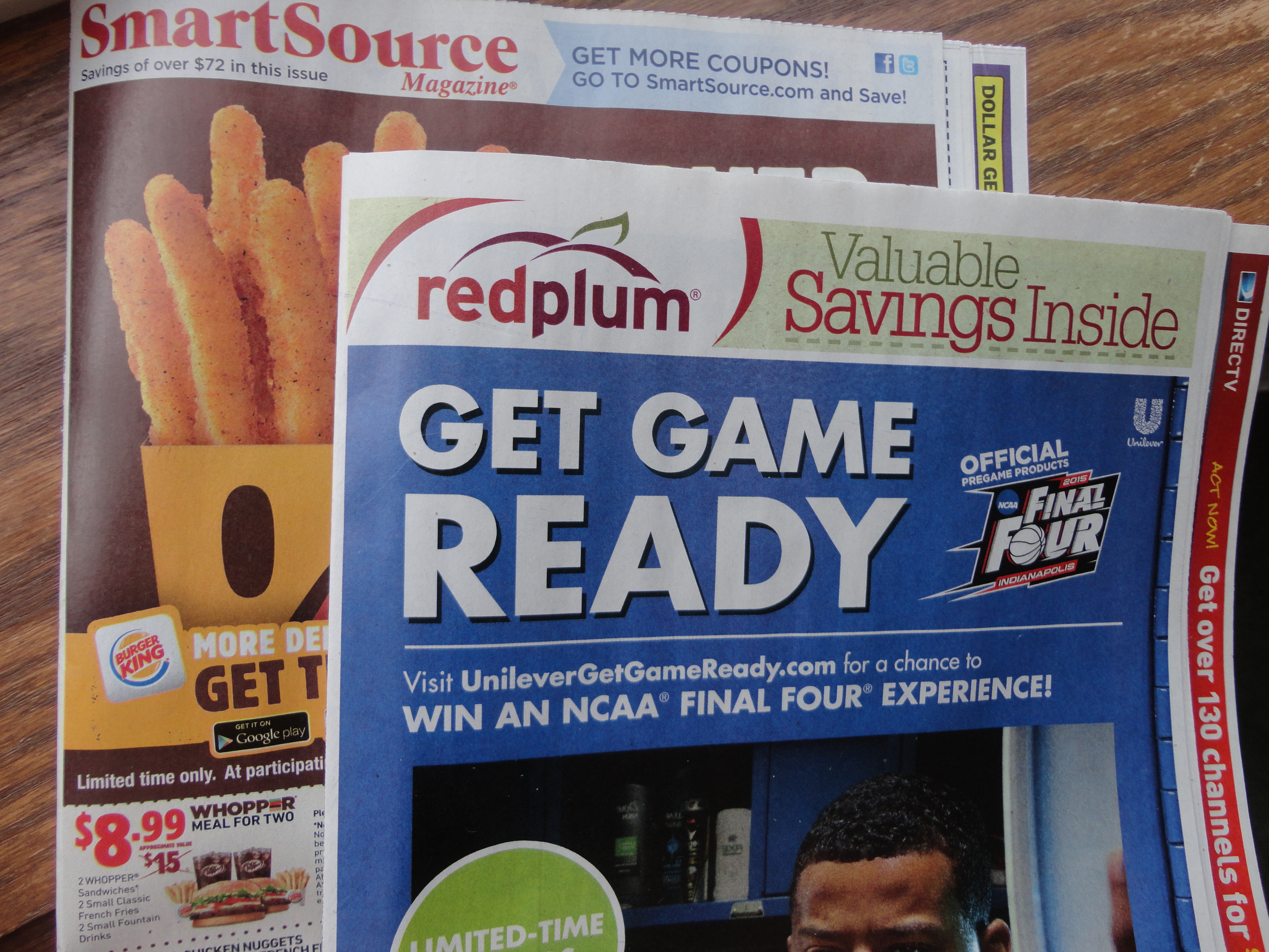 Public Opinion (3/22/15) 2 Coupon Inserts, 10 off 30 Board Games In