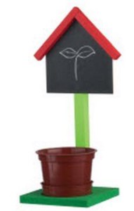 chalkboard planter