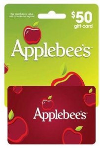 applebees gift card