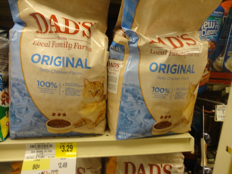 Printable Pet Care Coupons & Dad’s Dry Cat Food .49 with Coupon at