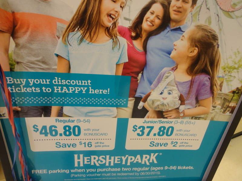 Giant Discount Hersheypark Tickets & Hersheypark Early Summer Season