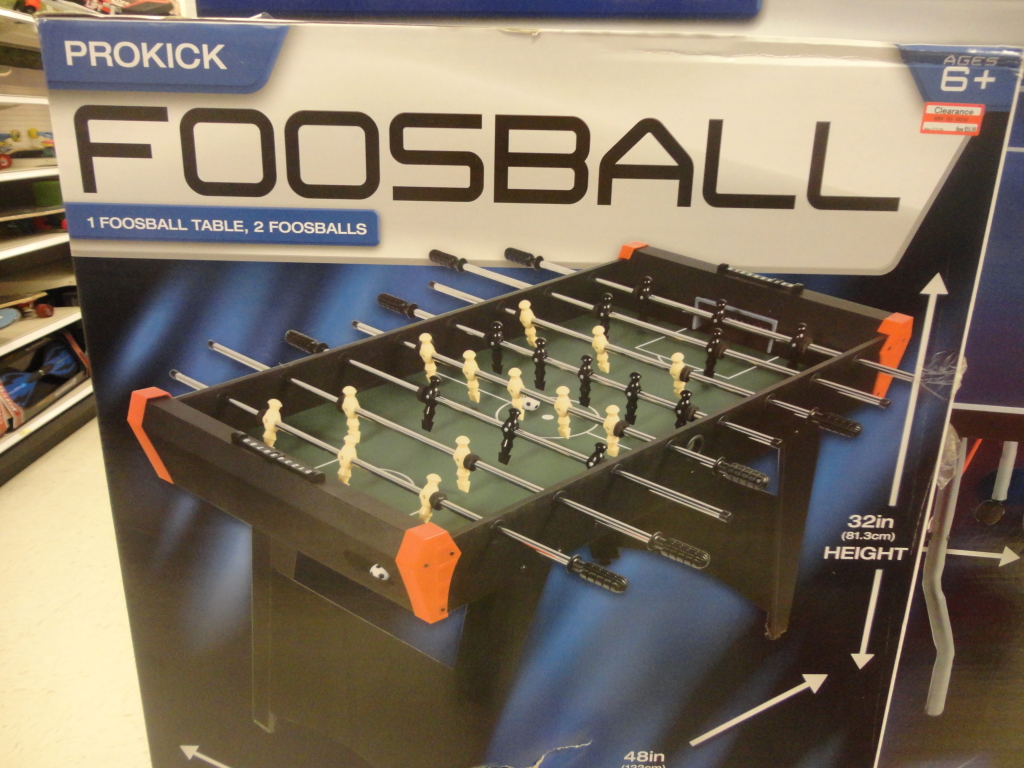 Target Foosball & Table Tennis Clearance SHIP SAVES