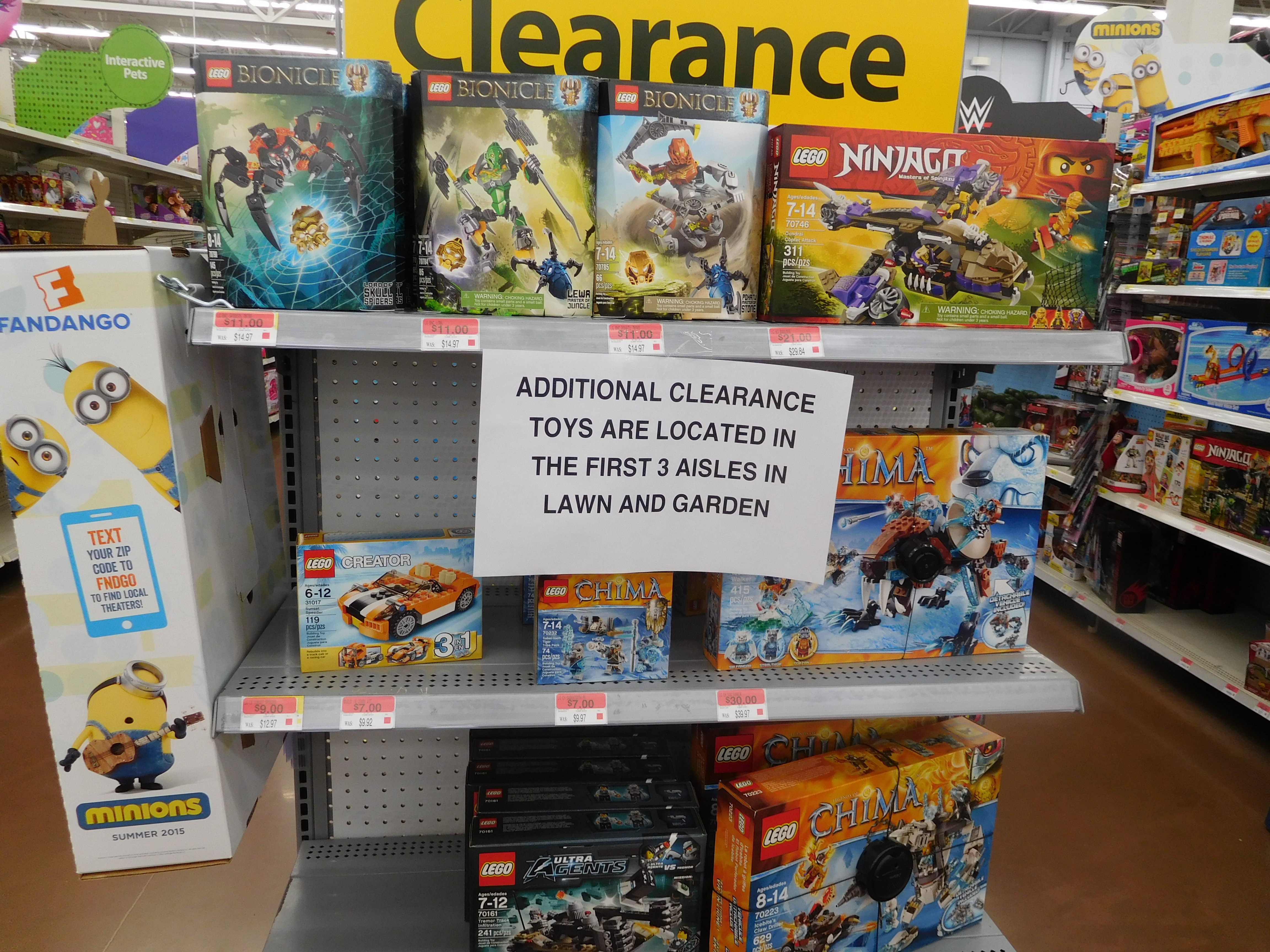 clearance outdoor toys