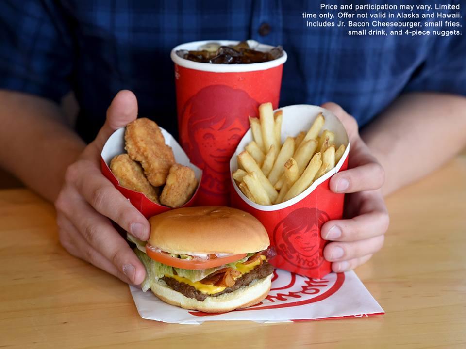4 for 4 Meal at Wendy’s SHIP SAVES