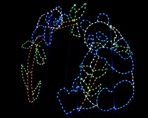 zoolights panda