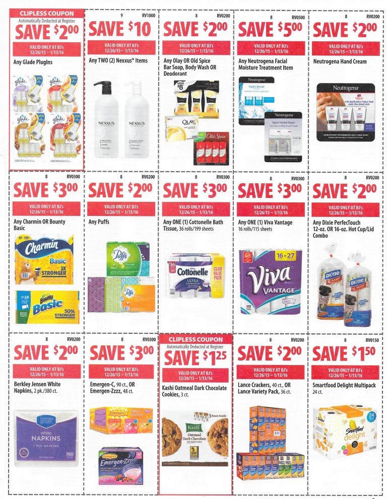 BJ’s Front of Door Coupons 12/26 1/13 SHIP SAVES