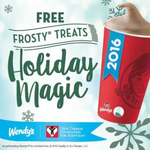 Wendys 2016 frosty tag