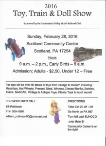 toy train and doll show
