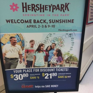 Hershey Park Tickets at Giant-001