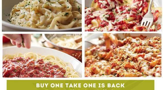 Olive Garden Buy One Entree Take One Home For Free Ship Saves