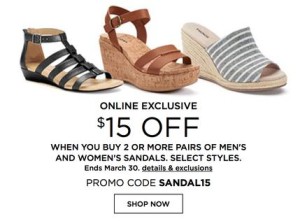 kohls sandals