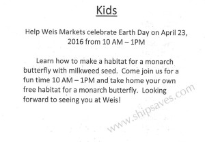 earth day weis