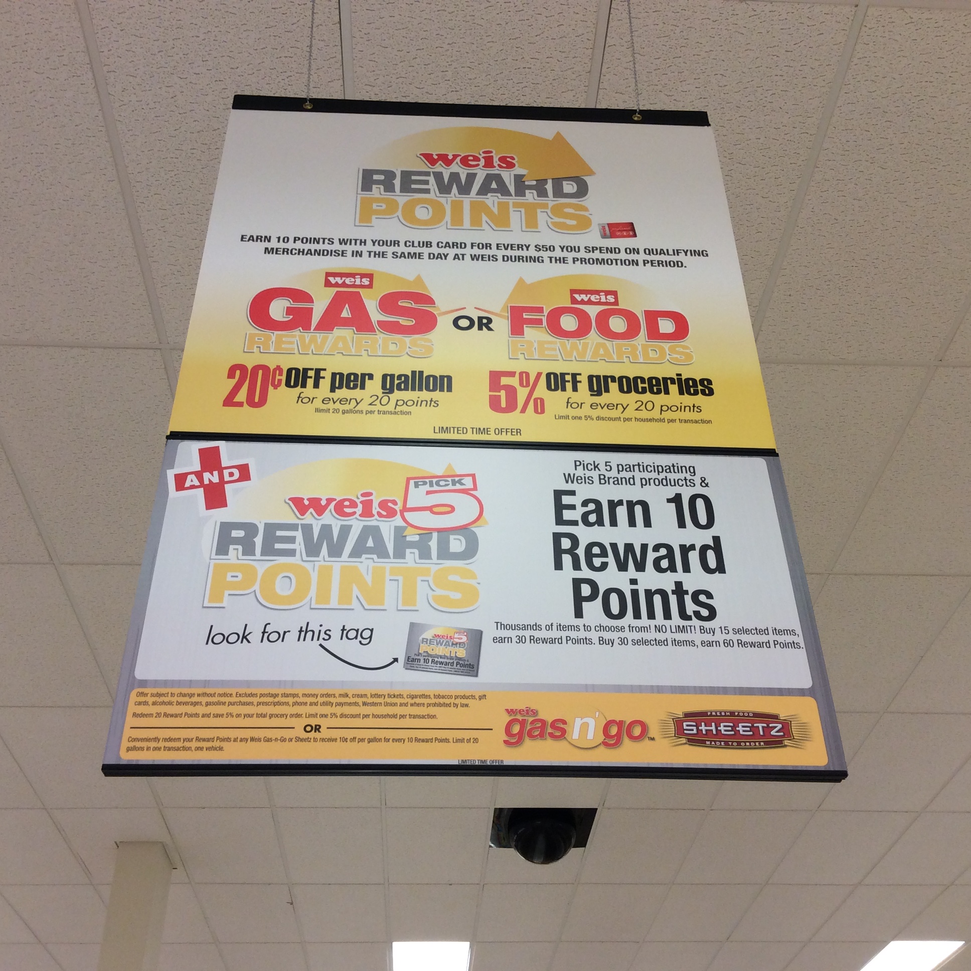 Weis Reward Points Program Update SHIP SAVES