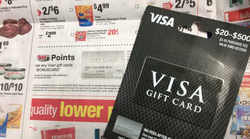 Giant Moneymaker on Visa Gift Card SHIP SAVES