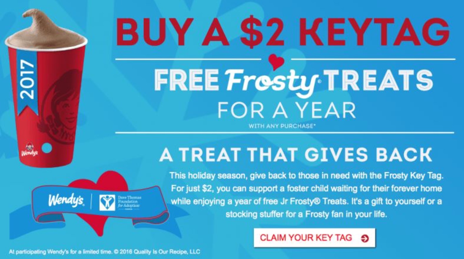 Wendy’s Will Give You Unlimited Frostys Next Year For Just 2 SHIP SAVES
