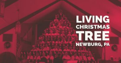 Annual Living Christmas Tree 2023 | Newburg, PA