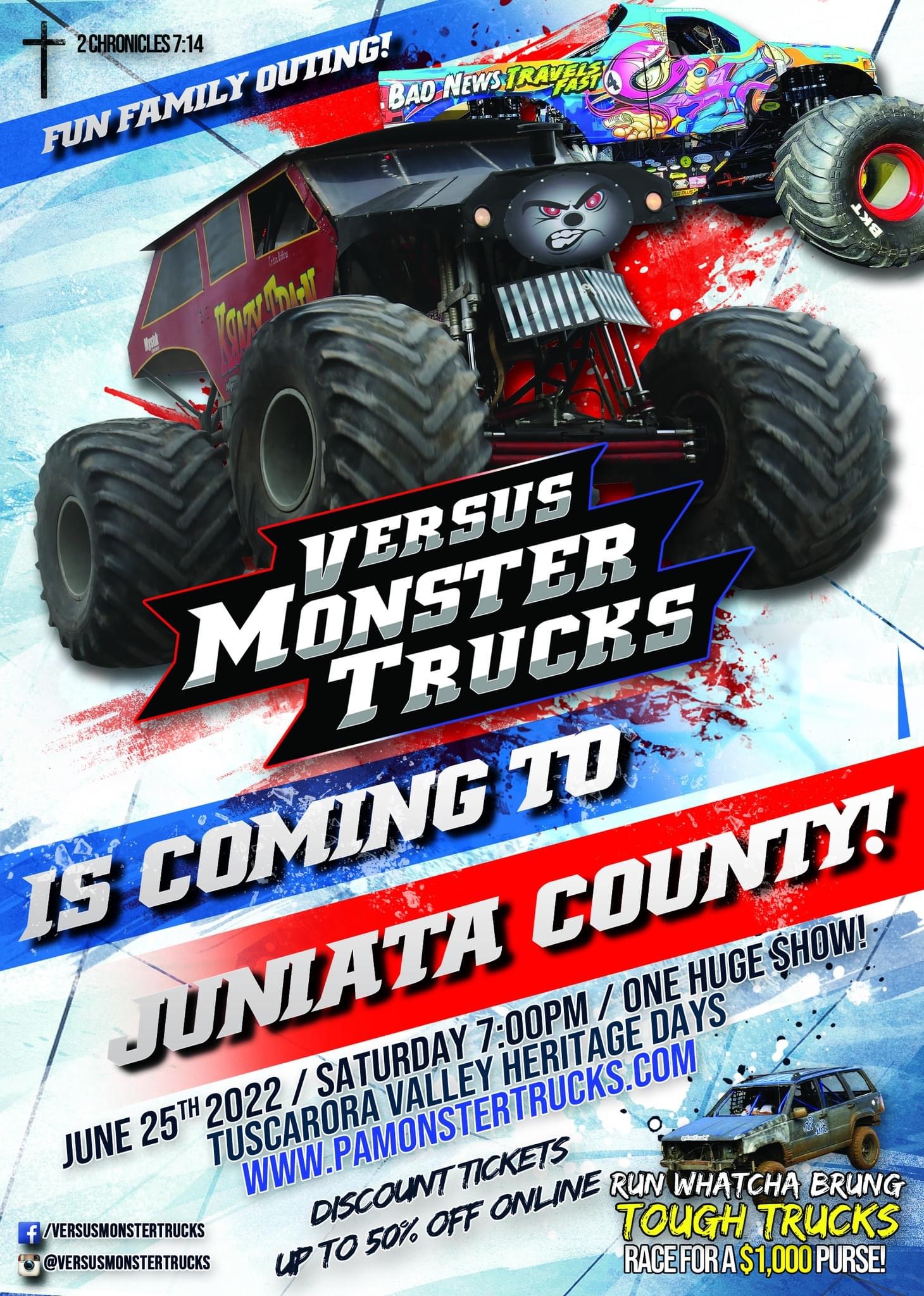 Monster truck rallies are becoming more popular in smaller venues