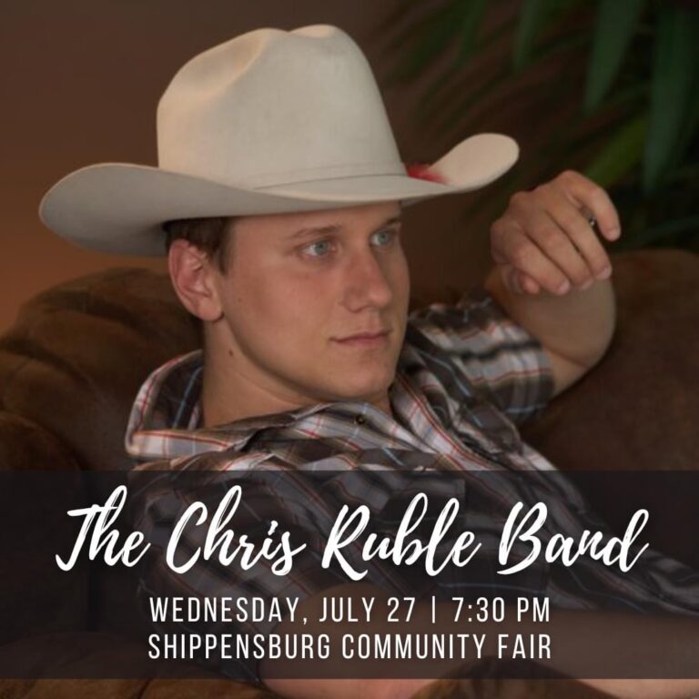 Wednesday Lineup at the Shippensburg Fair Kiddies Day, Craft Show