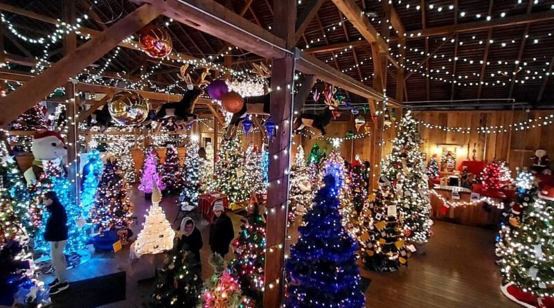 No. 34, Log Barn/Christmas Tree Farm, Williamsfield